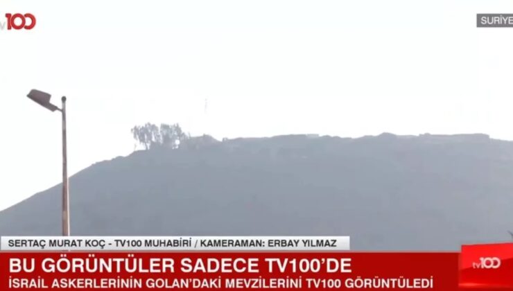 ilk kez tv100 tarafından görüntülendi